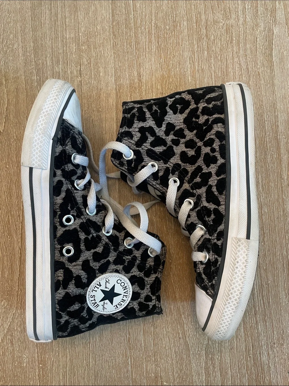 Chuck Taylor All Star Leopard High Top Sneakers